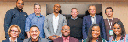 Diverse group of employees.