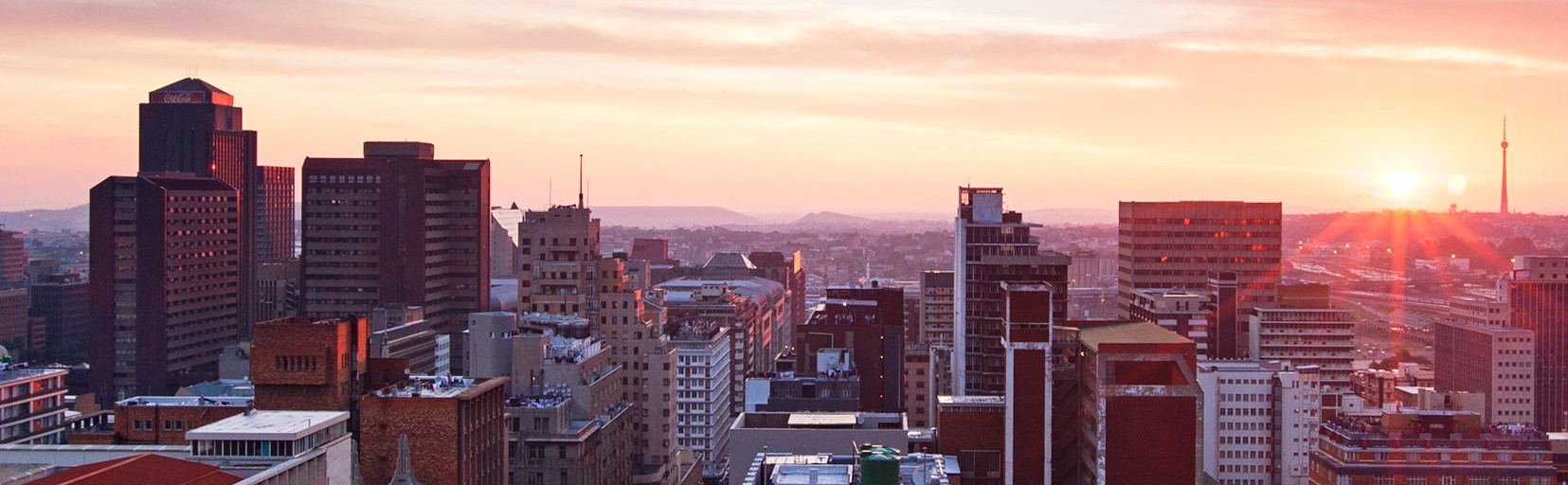 Photo of Johannesburg skyline
