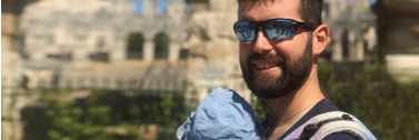 Photo of Microsoft employee Bojan and his daughter