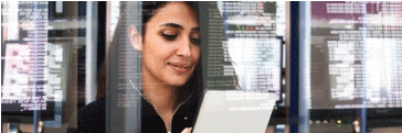 Employee working