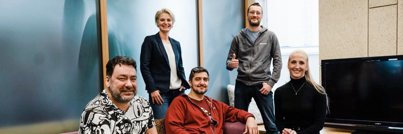 Photo of Microsoft employees