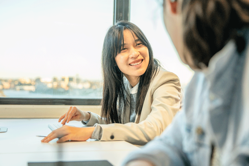 Photo of Microsoft employees