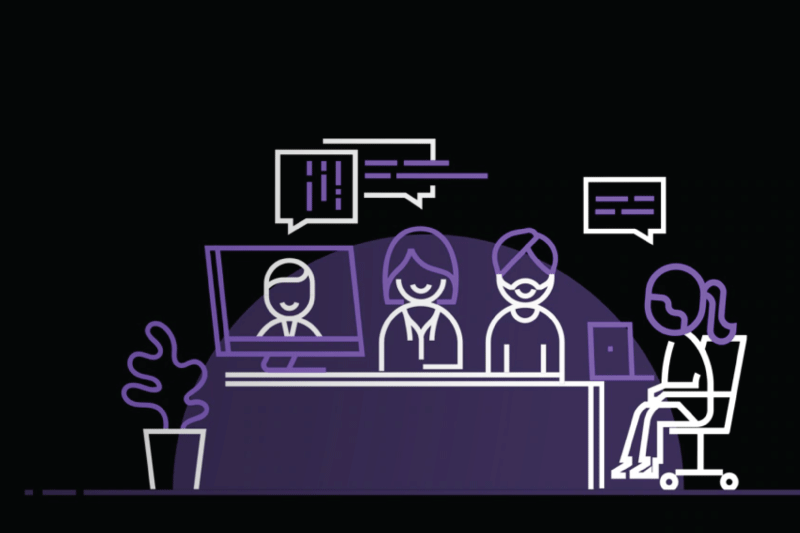 image of people at table